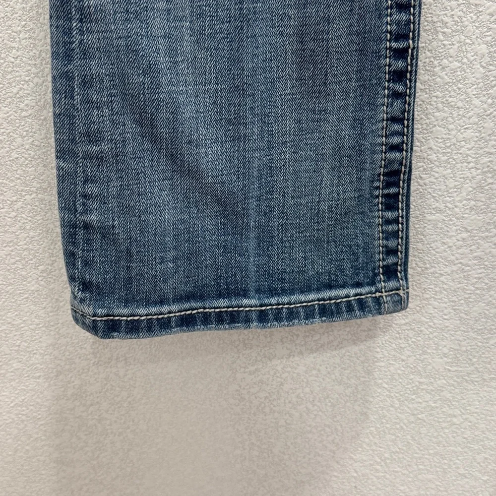 Miss Me Signature Rise Boot Cut Jeans size 27 Light distressed Jeans - Picture 4 of 12